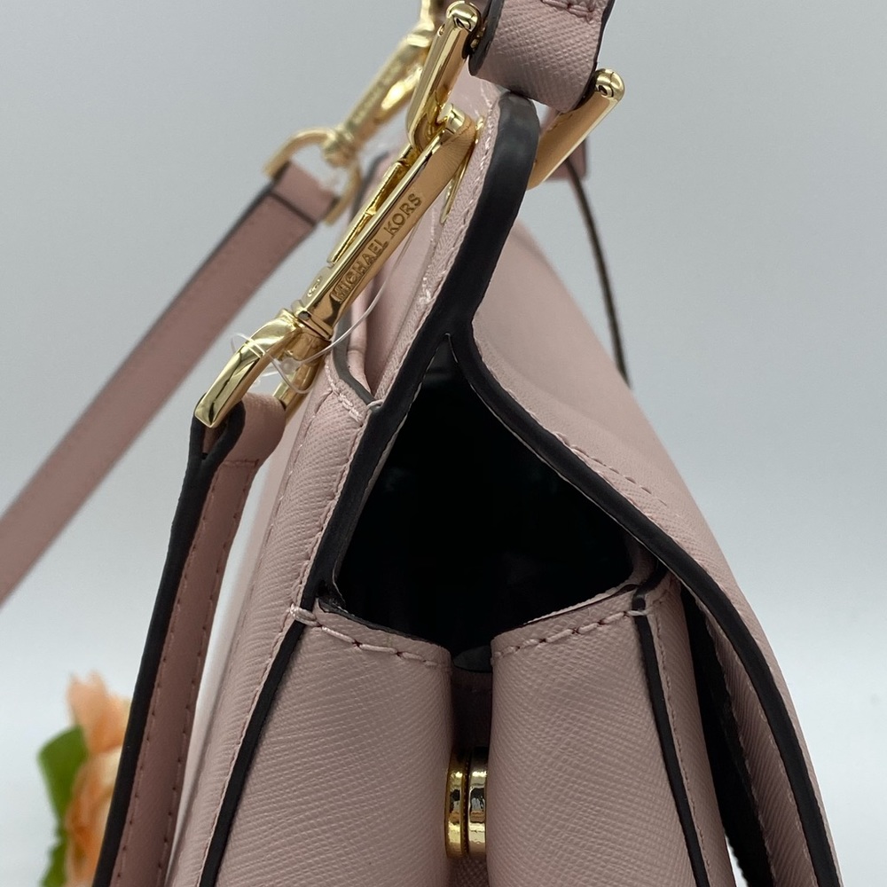 MICHAEL KORS TALIA LARGE TH SATCHEL BLOSSOM - Picture 12 of 16